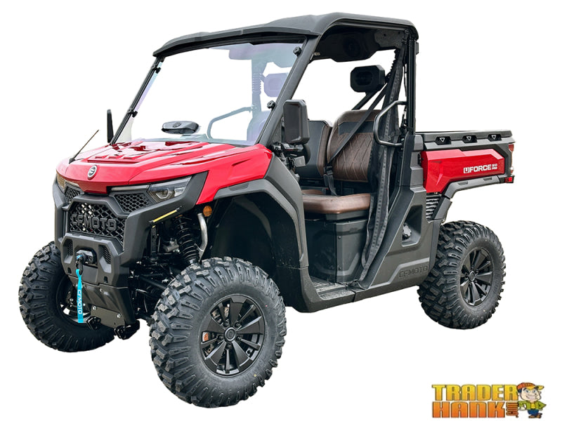 CF Moto U10 Pro Full HardCoat Windshield W/Vent | Free shipping