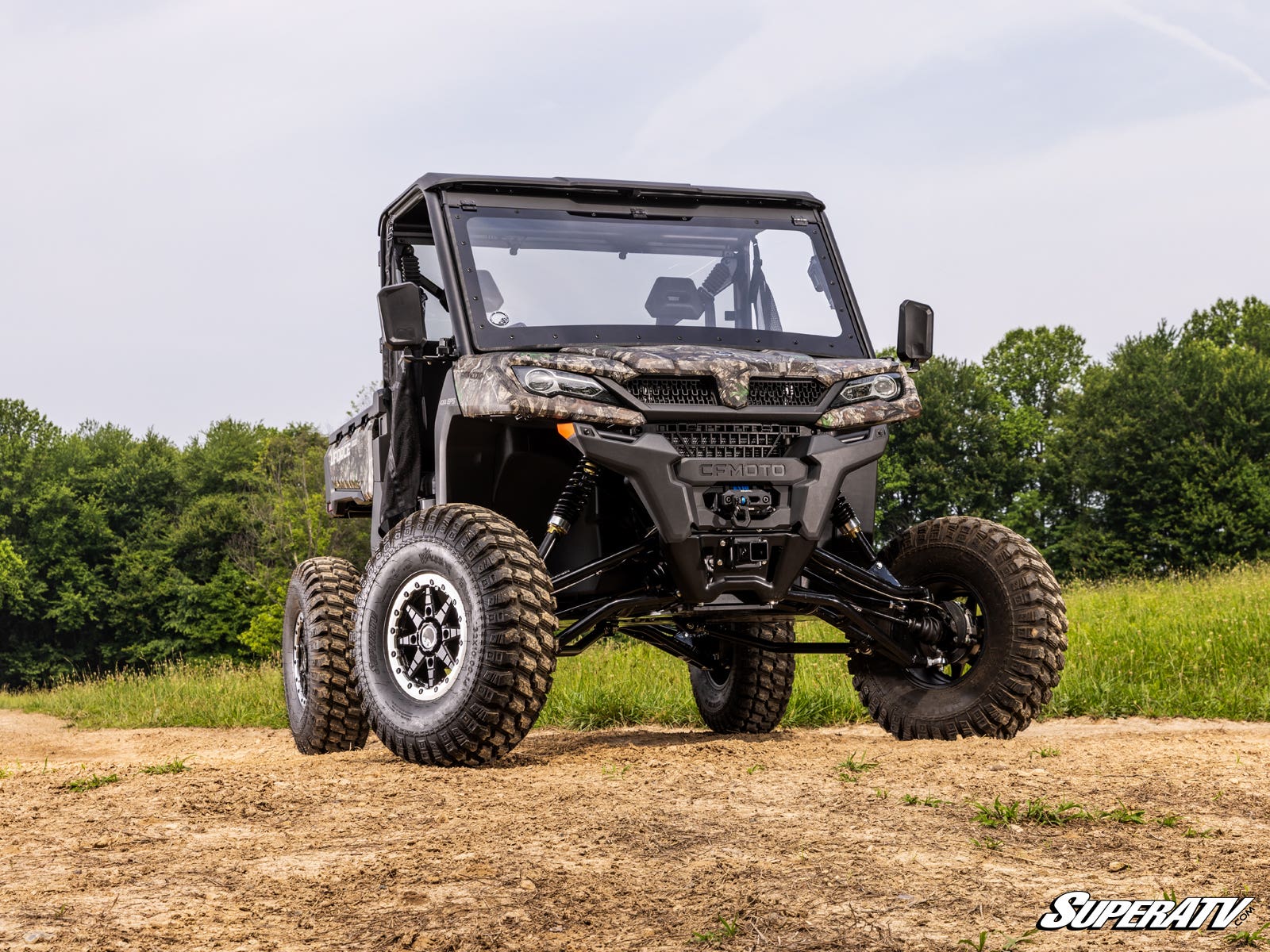 CFMOTO UForce 1000 MaxDrive Power Flip Windshield