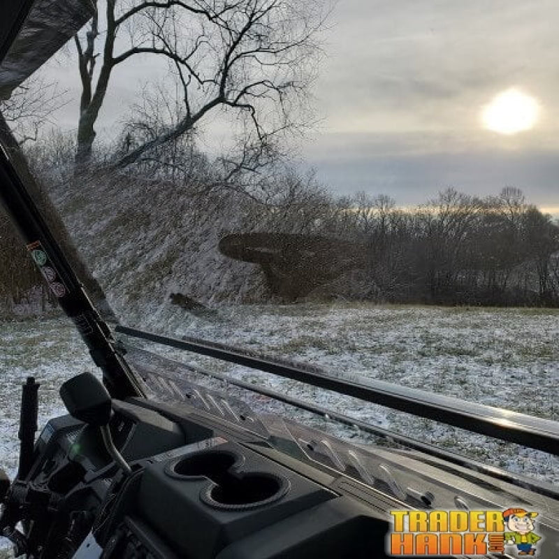 CF Moto UForce 600 Modular Two-Piece Front Lexan Windshield | UTV Accessories - Free shipping