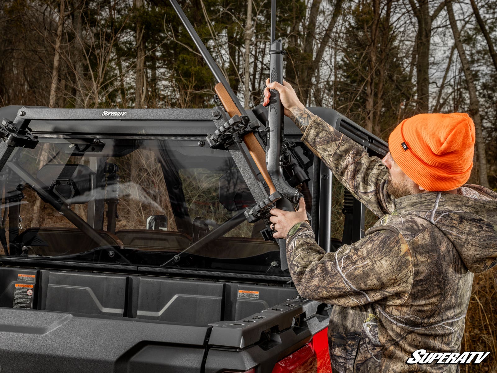 CFMOTO UForce U10 Pro In-Bed Gun Rack