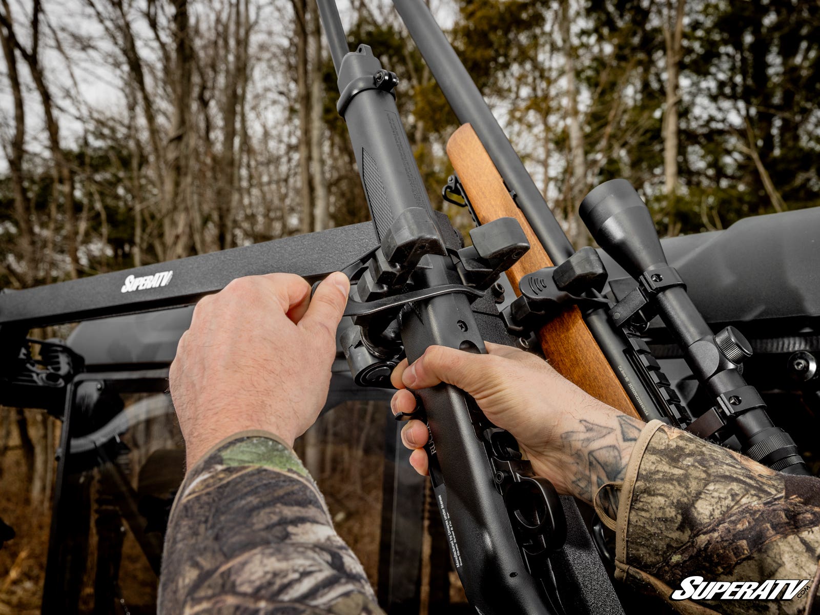CFMOTO UForce 1000 In-Bed Gun Rack