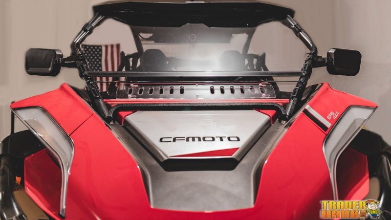 CF Moto ZForce 950 - 2 Piece Scratch-Resistant Windshield | UTV Accessories - Free shipping