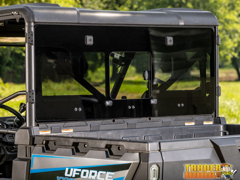 CFMOTO UForce 1000 Glass Sliding Rear Windshield | UTV Accessories - Free shipping
