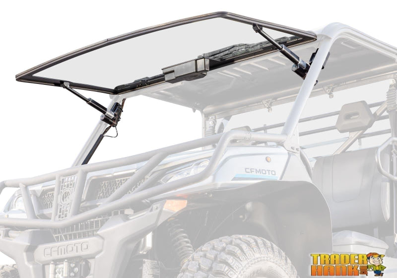 CFMOTO UForce 1000 MaxDrive Power Flip Glass Windshield | Free shipping