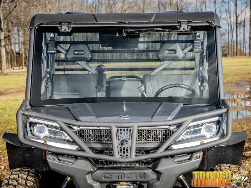 CFMOTO UForce 1000 MaxDrive Power Flip Glass Windshield | Free shipping