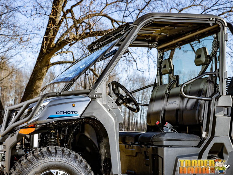 CFMOTO UForce 1000 MaxDrive Power Flip Glass Windshield | Free shipping