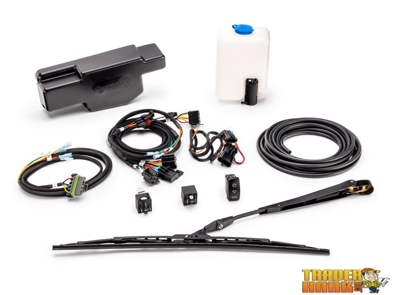 CFMOTO UForce 1000 MaxDrive Power Flip Glass Windshield | Free shipping