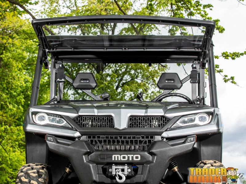 CFMOTO UForce 1000 MaxDrive Power Flip Windshield | UTV Accessories - Free shipping