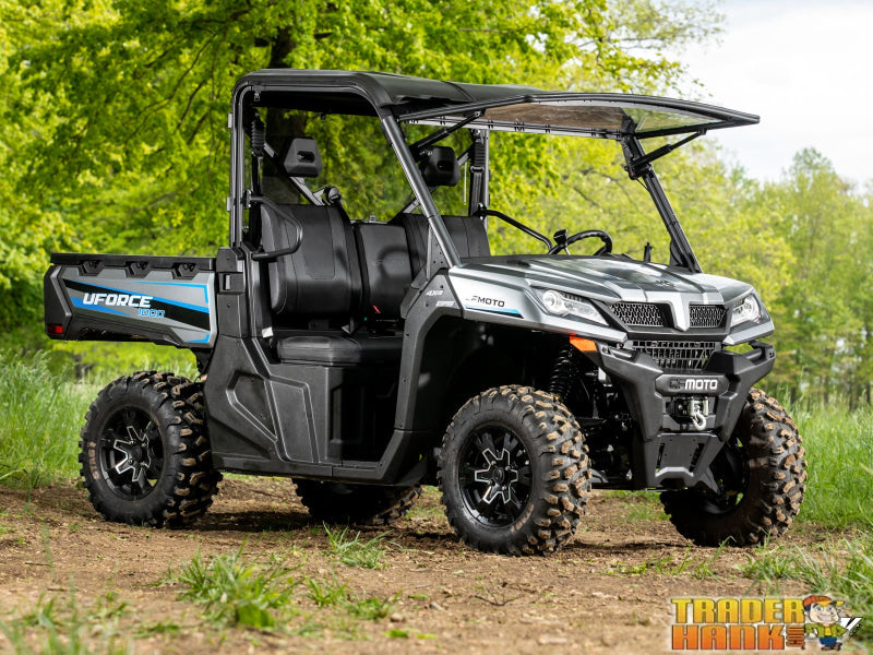 CFMOTO UForce 1000 MaxDrive Power Flip Windshield | UTV Accessories - Free shipping