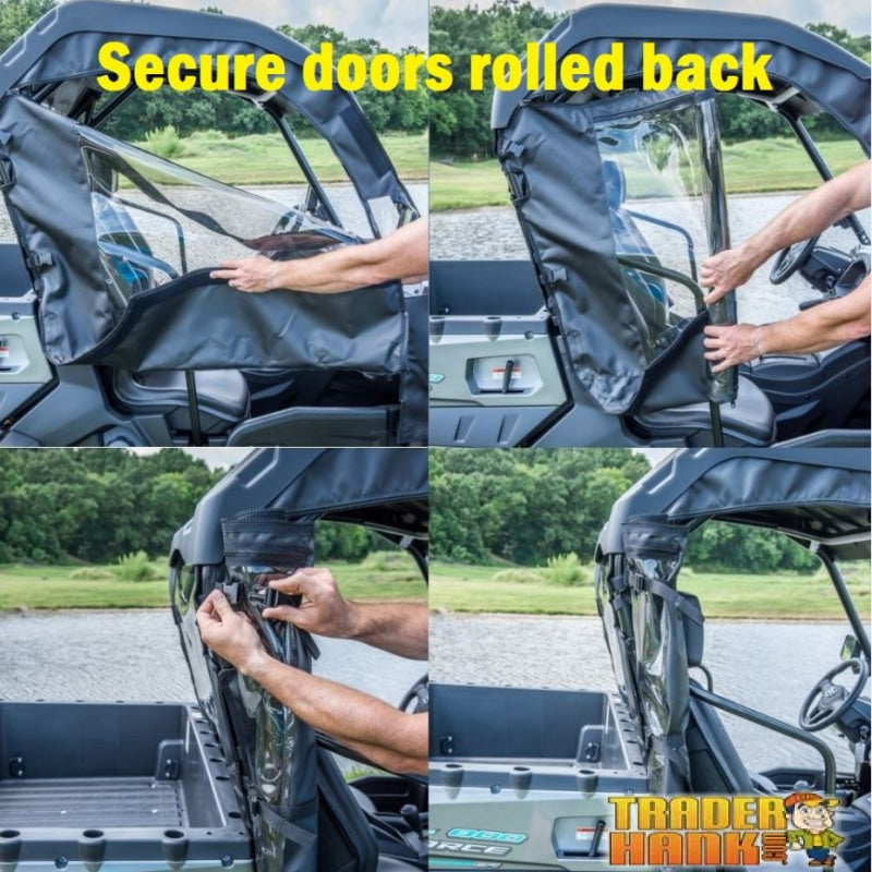 CFMoto UForce 500/800 Soft Half Doors and Rear Panel | Free shipping