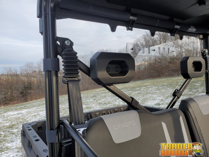 CFMoto UForce 600 - 1 Pc Lexan Back Panel w/Clamp and Vent Options | UTV Accessories - Free shipping