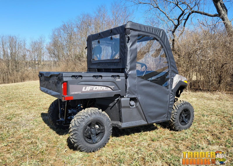CFMoto UForce 600 - Door/Rear Window Combo w/Color and Zip Window Options | UTV Accessories - Free shipping