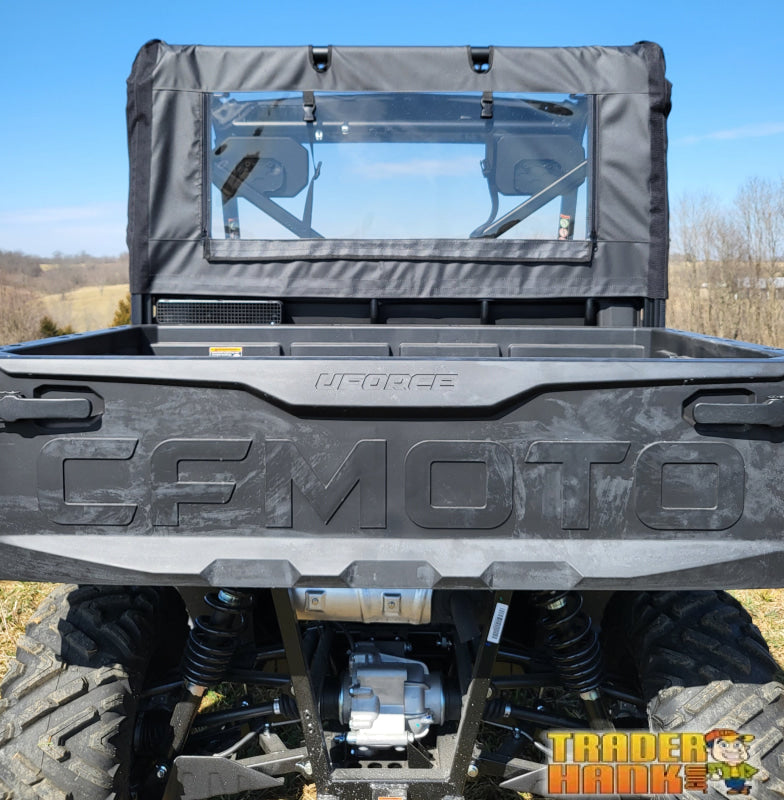CFMoto UForce 600 - Soft Back Panel w/Color and Zip Window Options | UTV Accessories - Free shipping