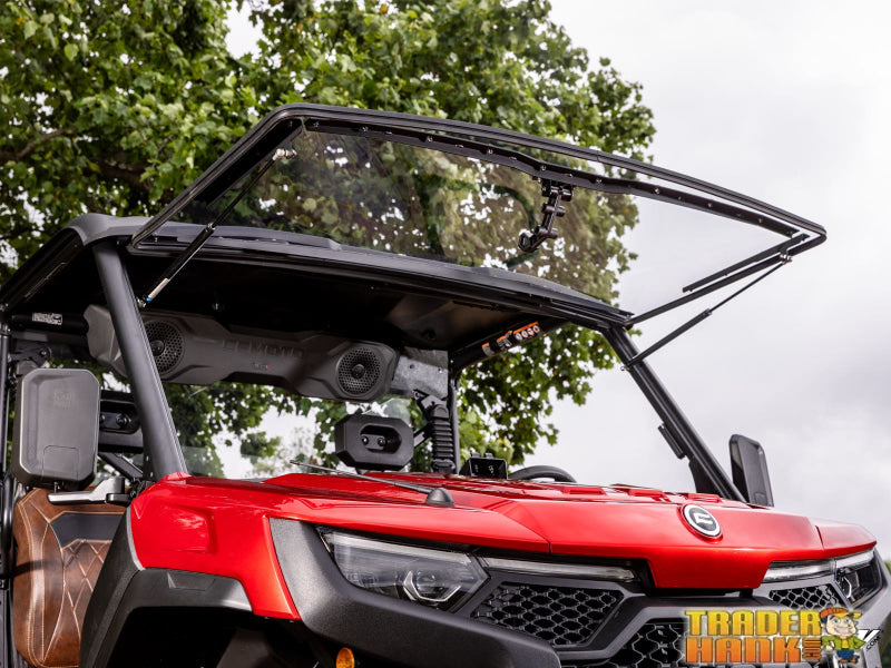 CFMOTO UForce U10 Pro Scratch-Resistant Flip Windshield | UTV Accessories - Free shipping