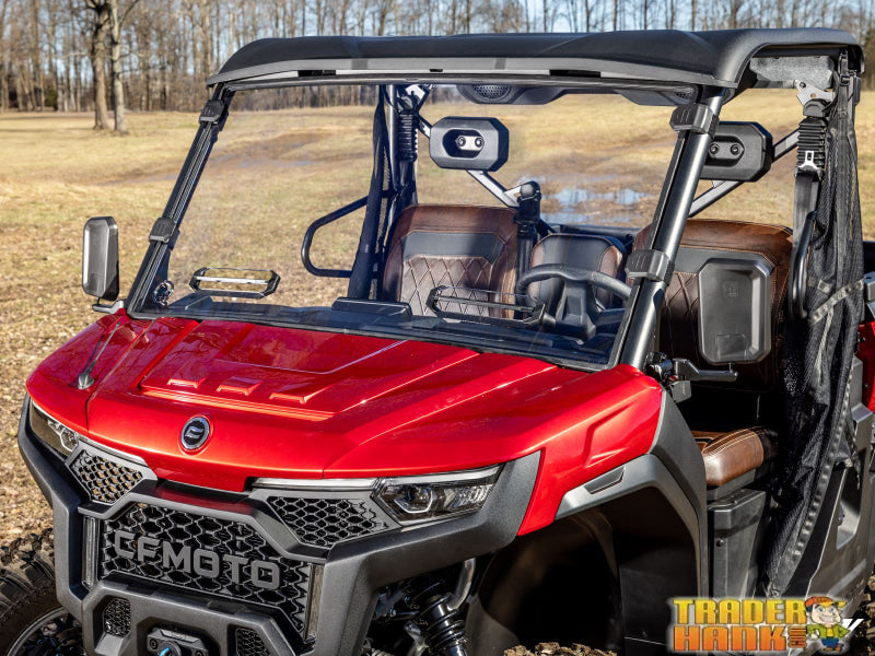 CFMOTO UForce U10 Pro Vented Full Windshield | UTV Accessories - Free shipping