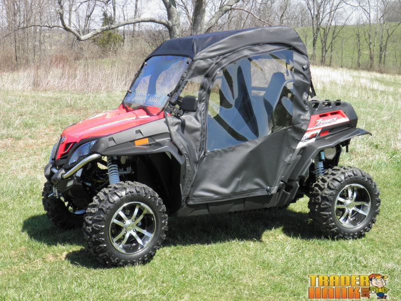 CFMoto ZForce 500/800/1000 - Full Cab Enclosure for Hard Windshield (Full Doors) | UTV Accessories - Free shipping