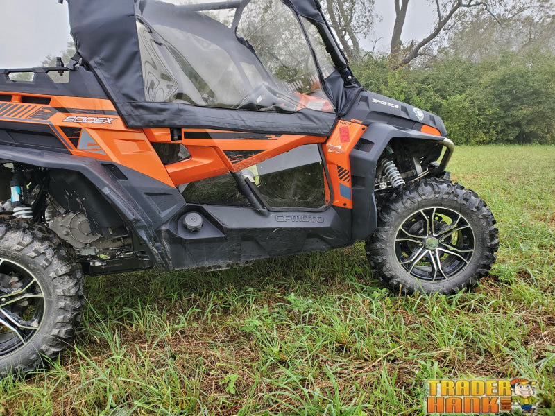 CFMoto ZForce 500/800/1000 - Full Cab Enclosure for Hard Windshield (Half Doors) | UTV Accessories - Free shipping