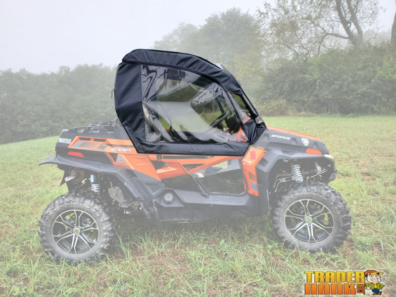 CFMoto ZForce 500/800/1000 - Full Cab Enclosure for Hard Windshield (Half Doors) | UTV Accessories - Free shipping