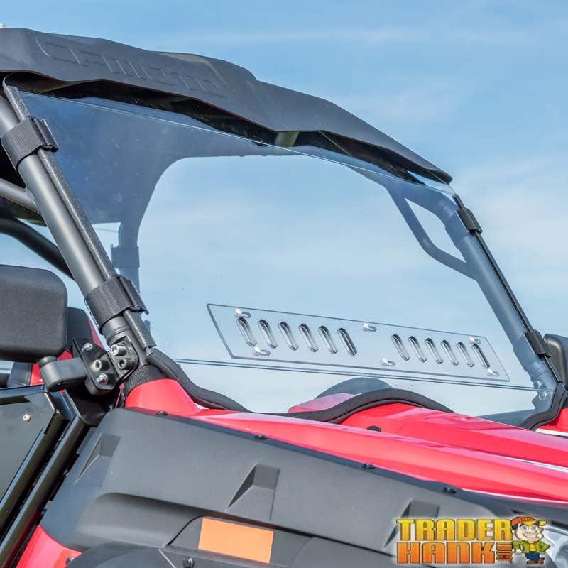 CFMOTO ZForce 500/800/ 800EX/1000 One-Piece Front Lexan Windshield Adjustable Vents | ATVs & UTVs - Free shipping