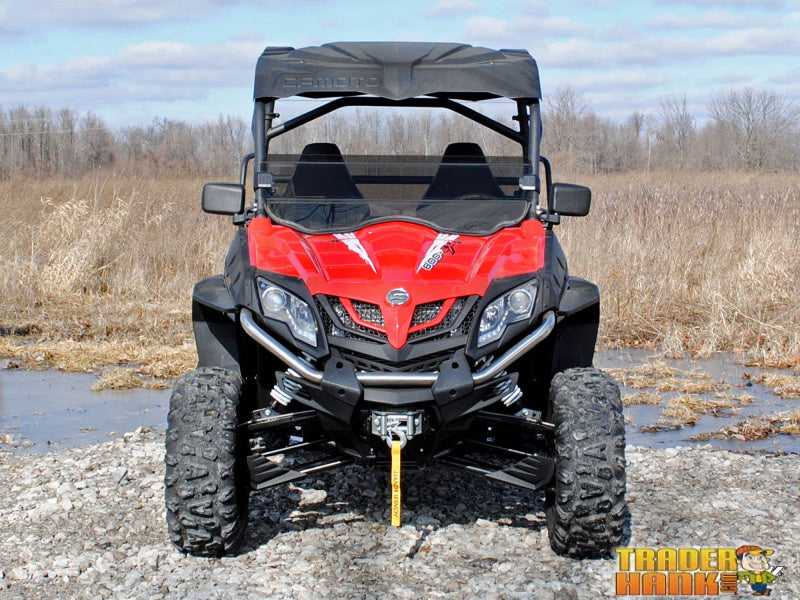 CFMOTO ZForce 500 Scratch-Resistant Half Windshield | Free shipping