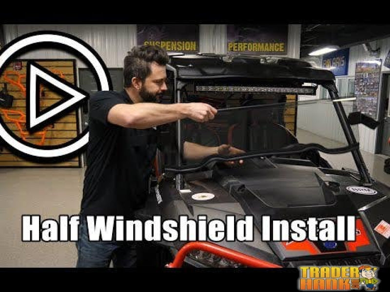 CFMOTO ZForce 800 Scratch-Resistant Half Windshield | UTV Accessories - Free shipping