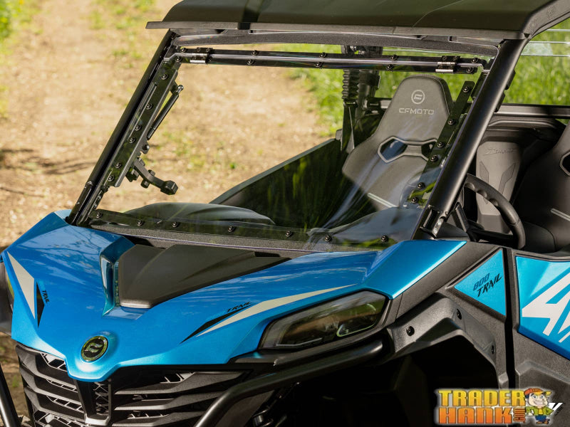 CFMOTO ZForce 800 Trail Scratch-Resistant Flip Windshield | Free shipping