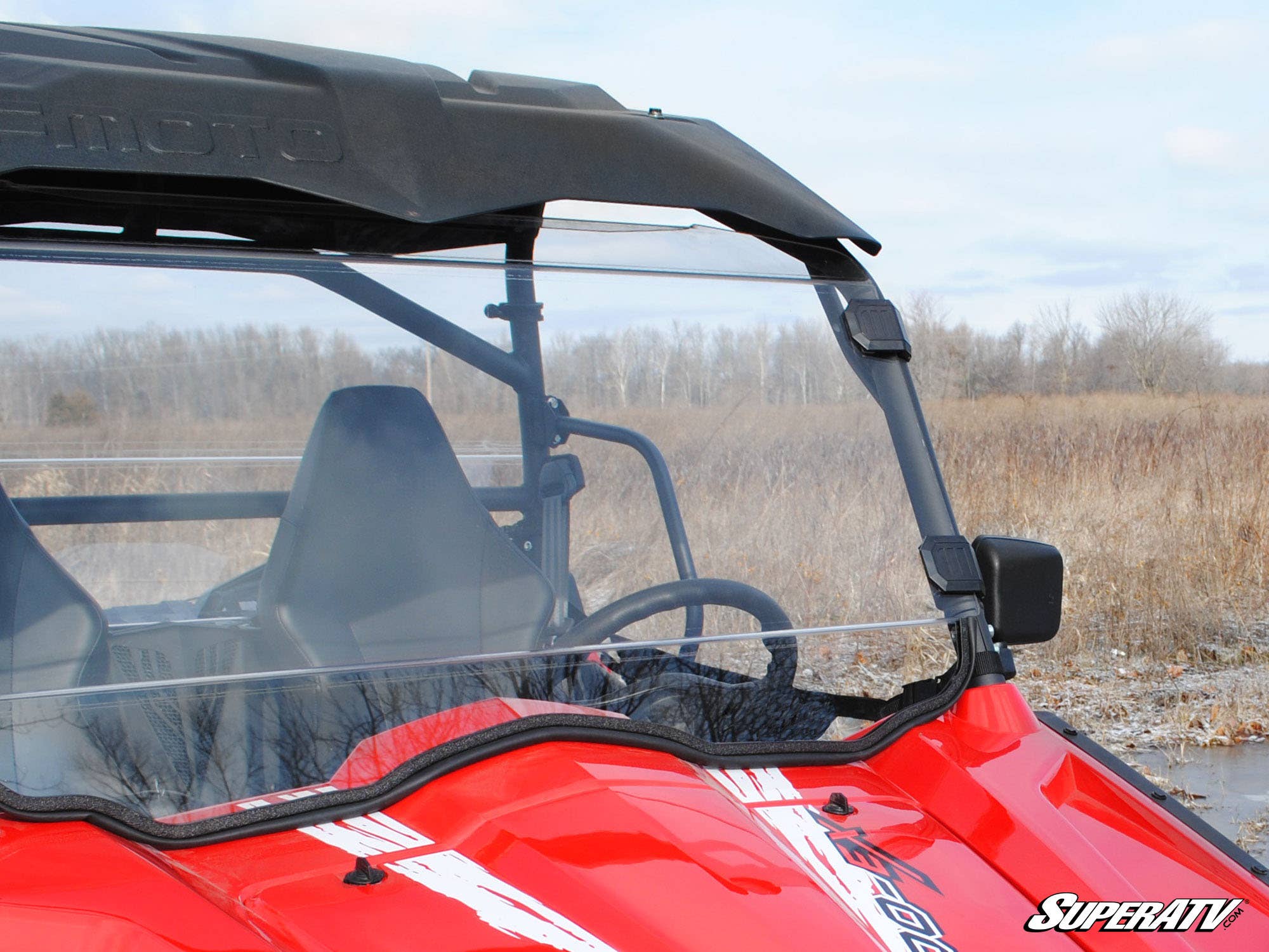 CFMOTO ZForce 500 Scratch Resistant Full Windshield