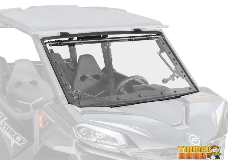 CFMOTO ZForce 950 Trail Scratch-Resistant Flip Windshield | Free shipping