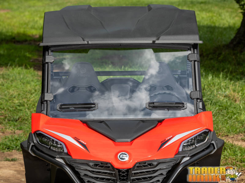 CFMOTO ZForce 950 Trail Vented Full Windshield | UTV Accessories - Free shipping