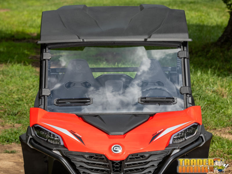 CFMOTO ZForce 950 Trail Vented Full Windshield | UTV Accessories - Free shipping