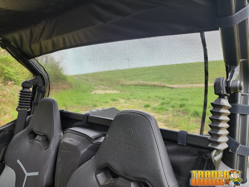 CFMoto ZForce Sport 4 - Rear Panel with Mesh Windows | UTV Accessories - Free shipping