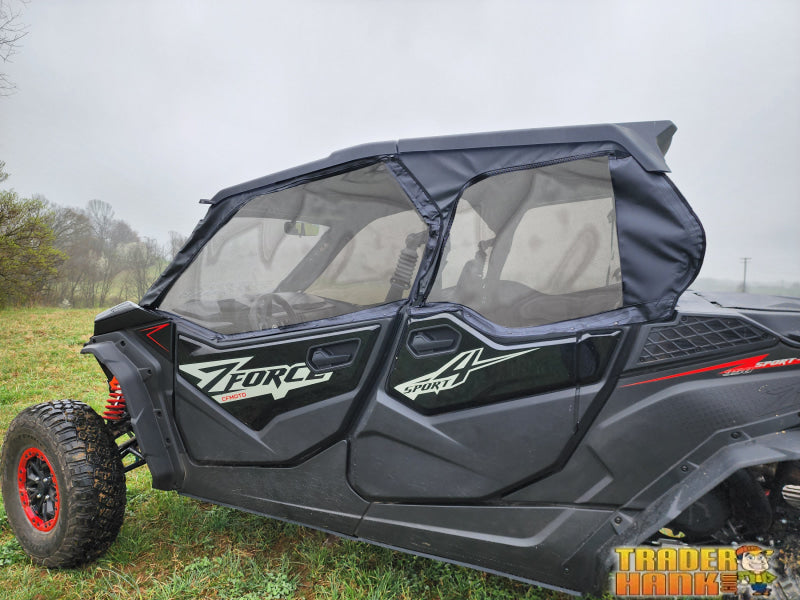CFMoto ZForce Sport 4 - Upper Doors with Mesh Windows | UTV Accessories - Free shipping