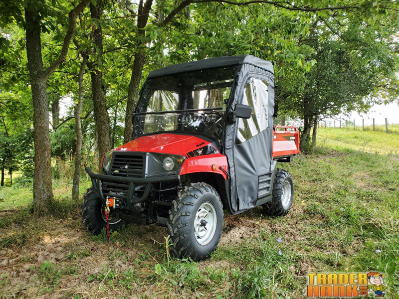 Coleman UT400/HiSun HS 400 - Full Cab Enclosure for Hard Windshield | UTV Accessories - Free shipping