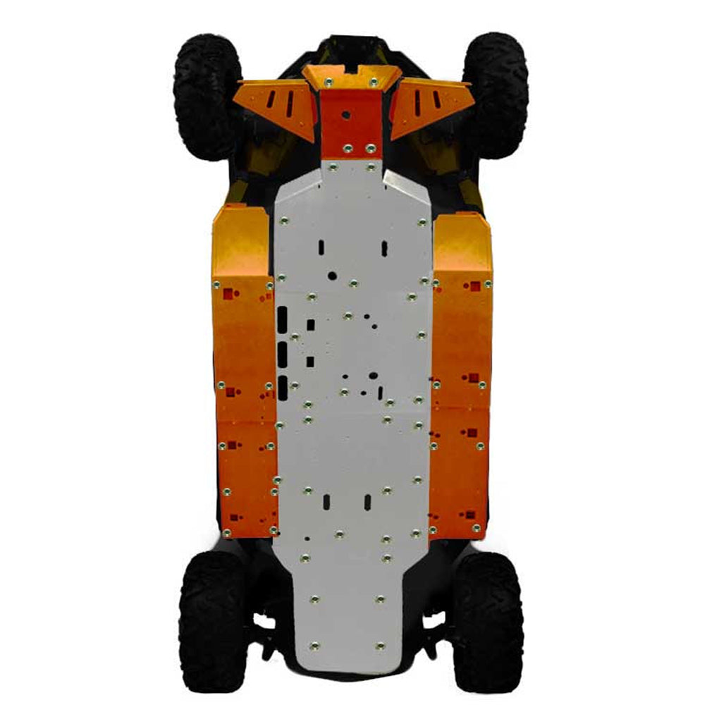Can-Am Commander MAX Ricochet 11-Piece Complete Aluminum Skid Plate Set