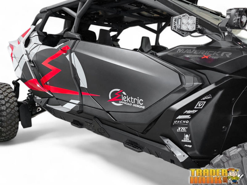 Elektric Offroad Can-Am Maverick R MAX Volt Rock Sliders | UTV Accessories - Free shipping