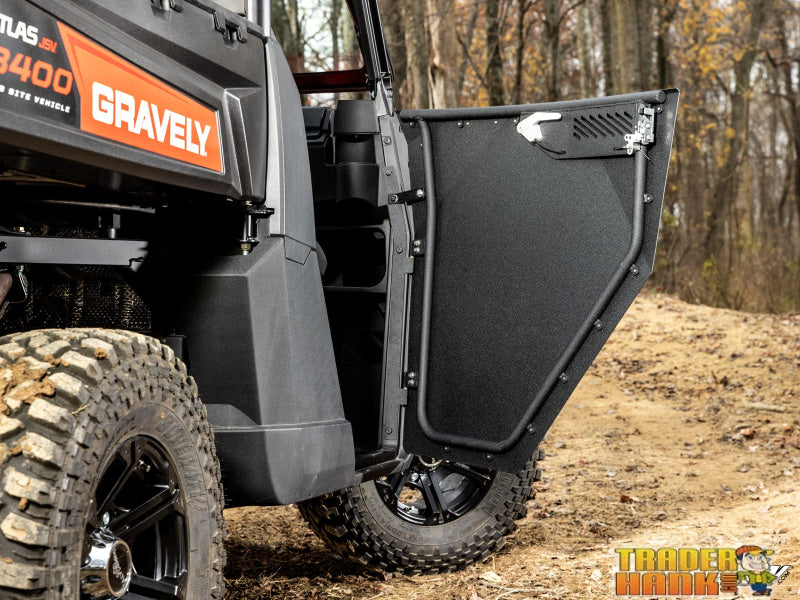 Gravely Atlas JSV 3400 Aluminum Doors | UTV Accessories - Free shipping