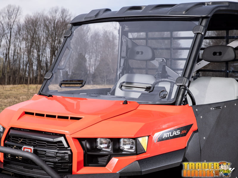 Gravely Atlas JSV Vented Full Windshield | UTV Accessories - Free shipping