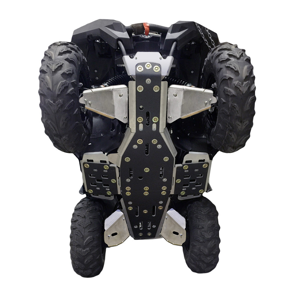 Yamaha Grizzly 550 Ricochet 10-Piece Complete Aluminum Skid Plate Set