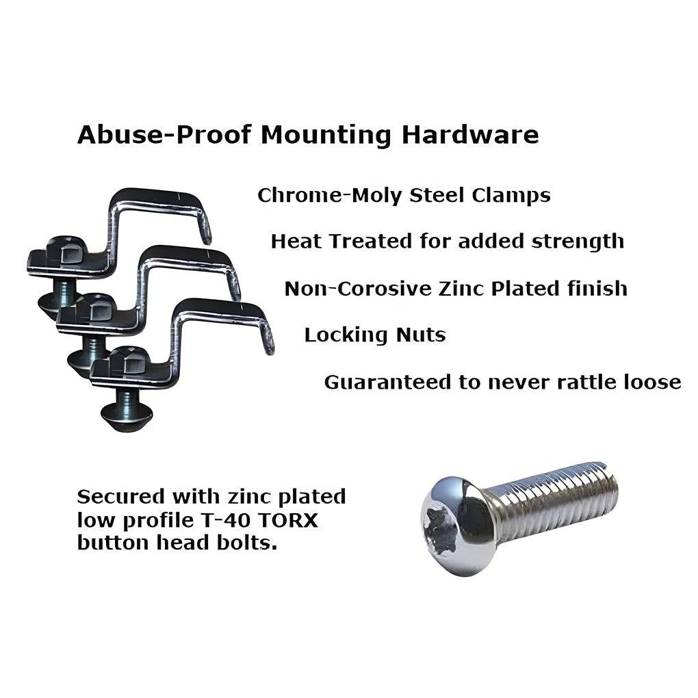 Polaris Sportsman Touring XP 1000 Trail Ricochet 2-Piece Full Frame Aluminum Skid Plate Set