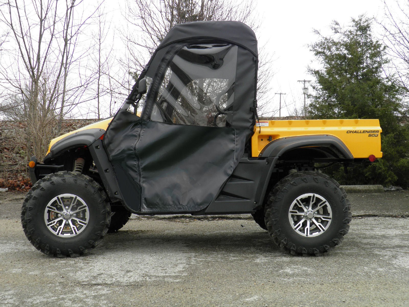 HiSun 500/700 - Full Cab Enclosure for Hard Windshield (Full Doors)