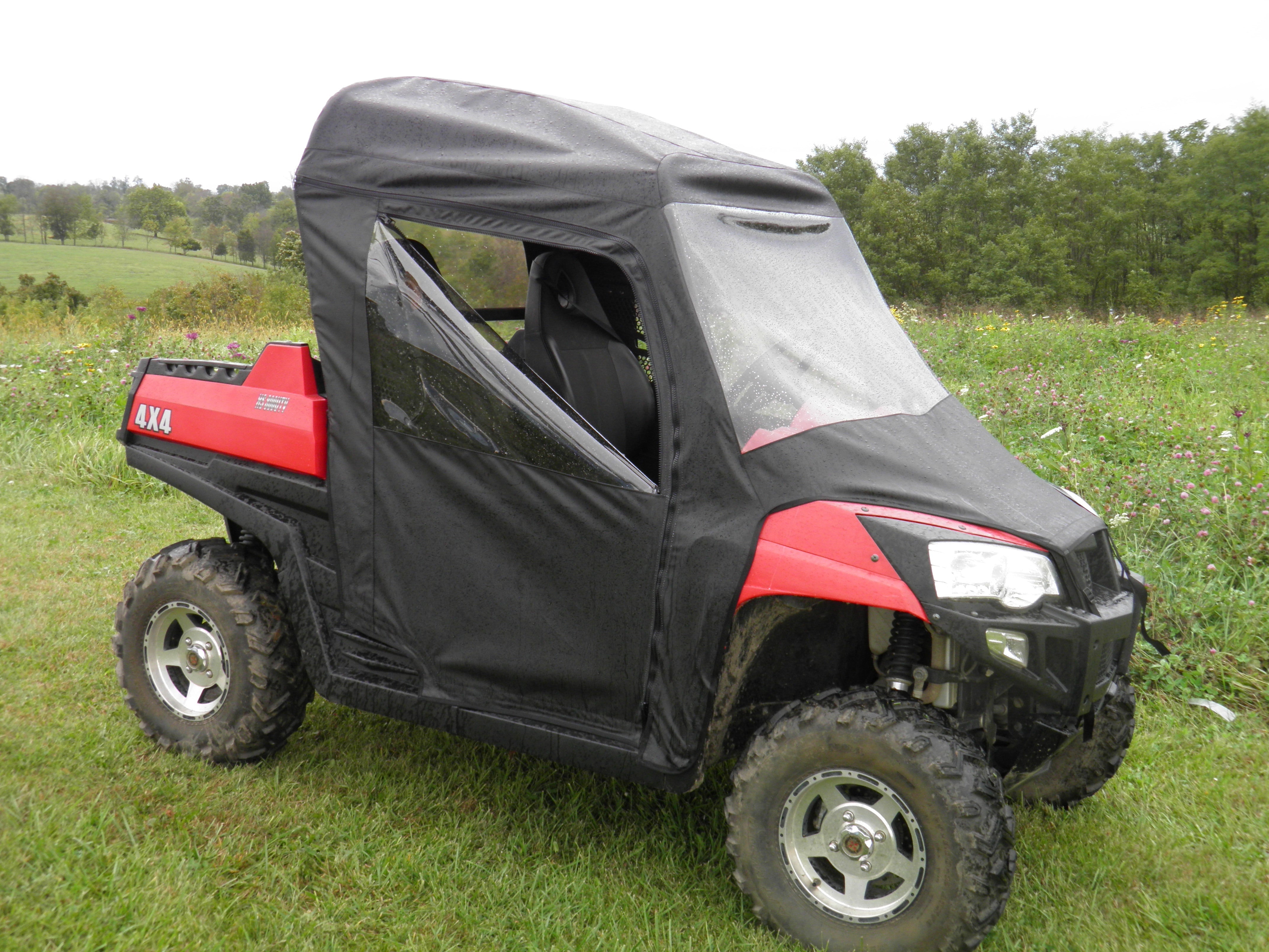 HiSun 800 - Full Cab Enclosure with Vinyl Windshield