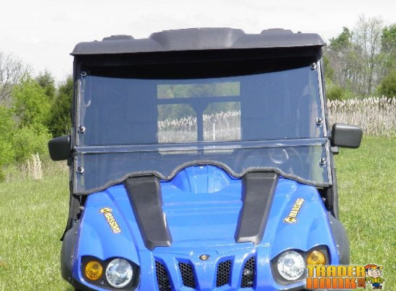 HiSun HS 750 Crew/Axis 750 Crew - 2 Pc Windshield with Vent Clamp and Hard Coat Options | UTV Accessories - Free shipping