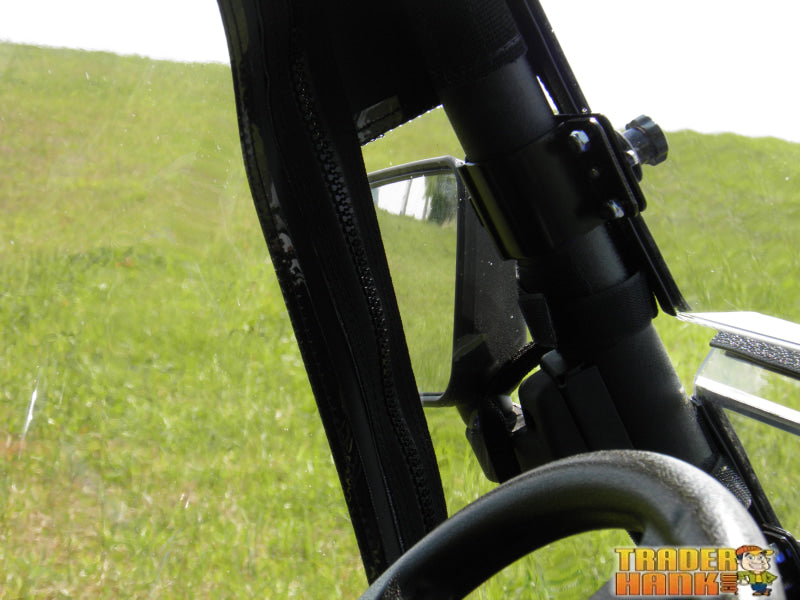 HiSun HS 750 Crew/Axis 750 Crew - 2 Pc Windshield with Vent Clamp and Hard Coat Options | UTV Accessories - Free shipping
