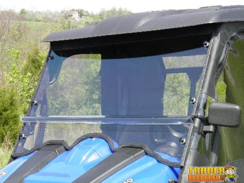 HiSun HS 750 Crew/Axis 750 Crew - 2 Pc Windshield with Vent Clamp and Hard Coat Options | UTV Accessories - Free shipping