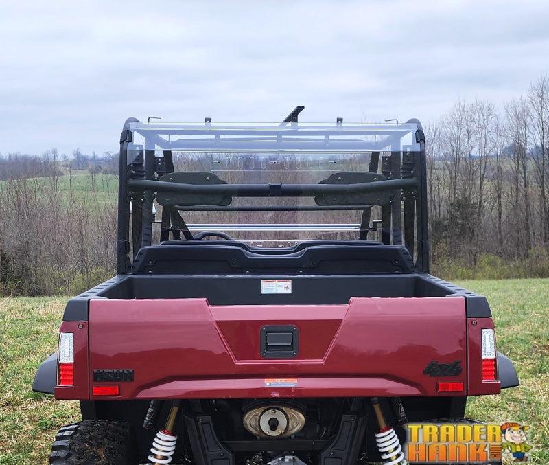 HiSun Sector 1000 Crew - 1 Pc Lexan Back Panel w/Vent Option | UTV Accessories - Free shipping