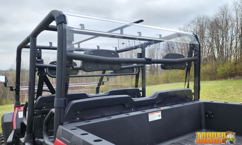 HiSun Sector 1000 Crew - 1 Pc Lexan Back Panel w/Vent Option | UTV Accessories - Free shipping