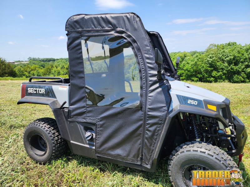 HiSun Sector 250 - Soft Doors | UTV Accessories - Free shipping