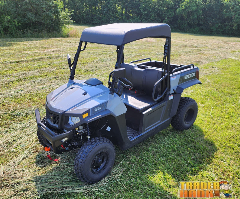 HiSun Sector 250 - Soft Top for Hard Windshield | UTV Accessories - Free shipping