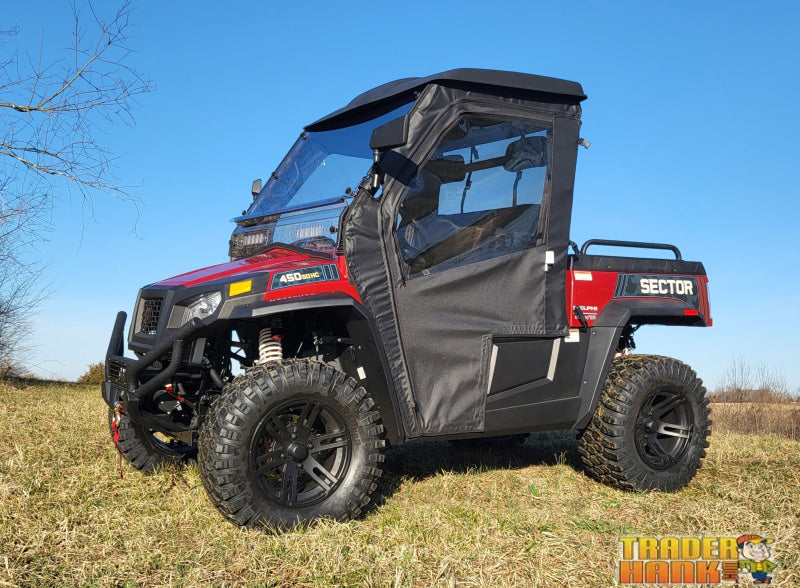 HiSun Sector 450 - Door/Rear Window Combo | UTV Accessories - Free shipping