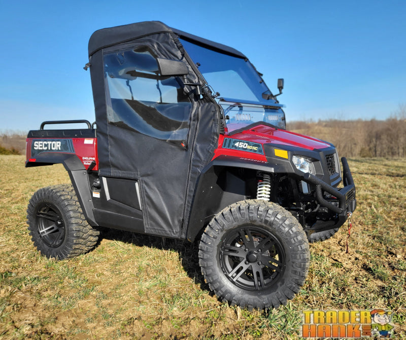HiSun Sector 450 - Full Cab Enclosure for Hard Windshield | UTV Accessories - Free shipping